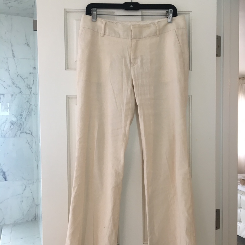 Creme Martin fit pants